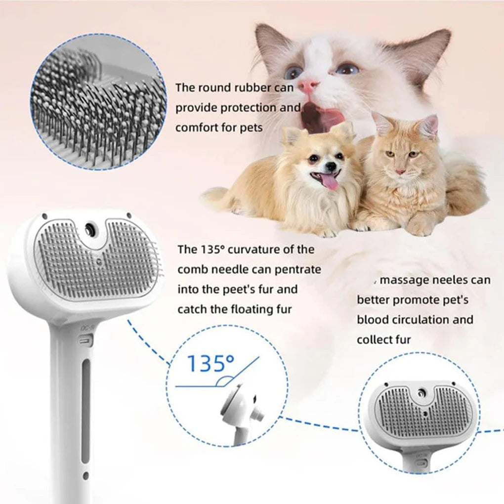 Steam Groom Pro Pet Brush